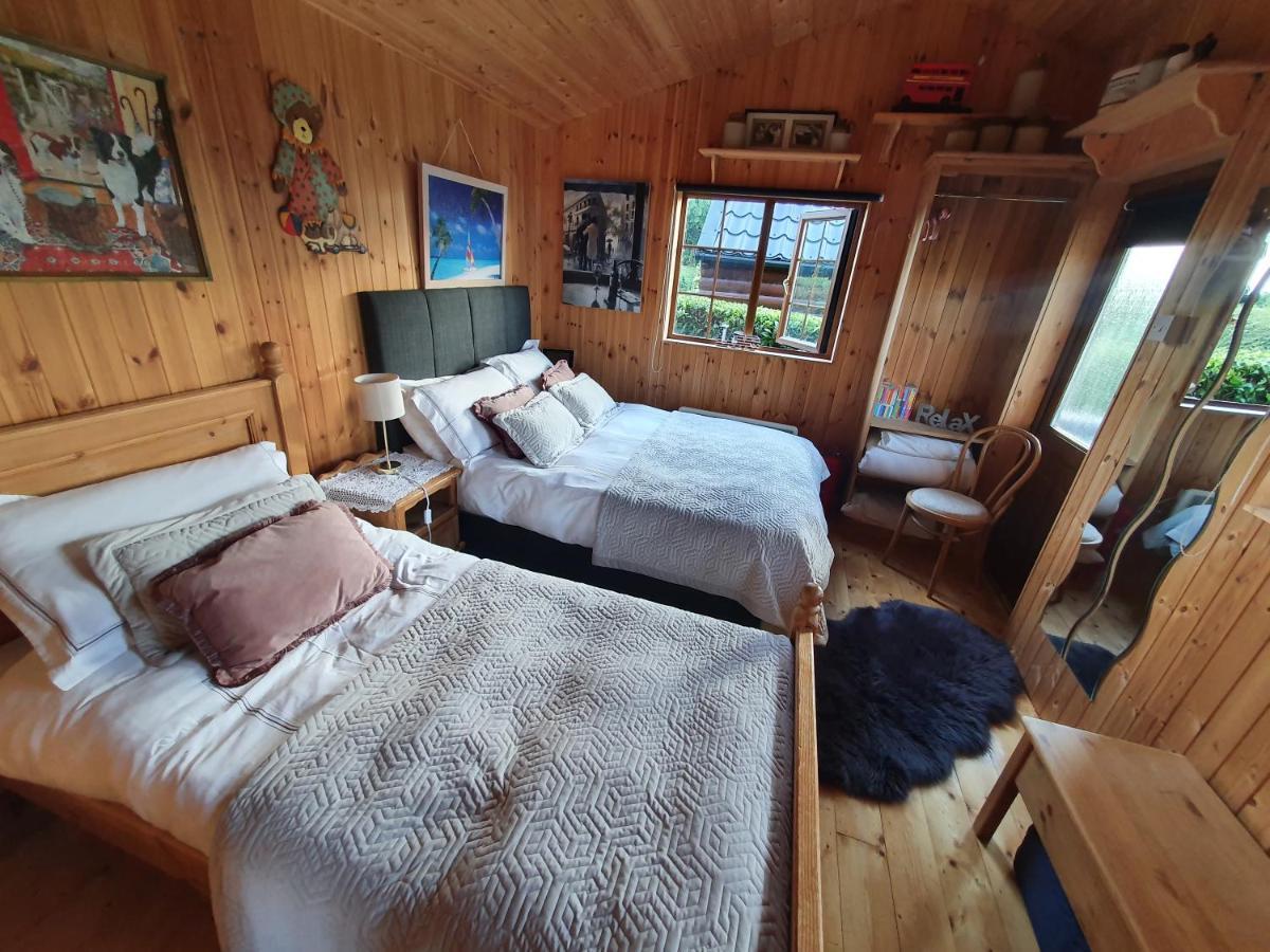 Cosy Countryside Log Cabin Kilkenny Extérieur photo